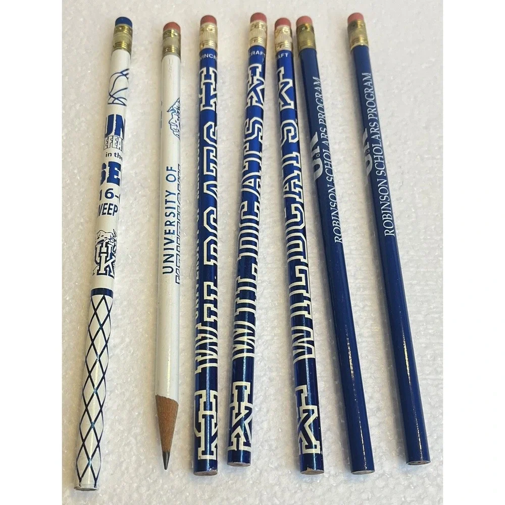 Pencil Lot Ronald Reagan University Of Kentucky Holidays Novelty Assorted Themed